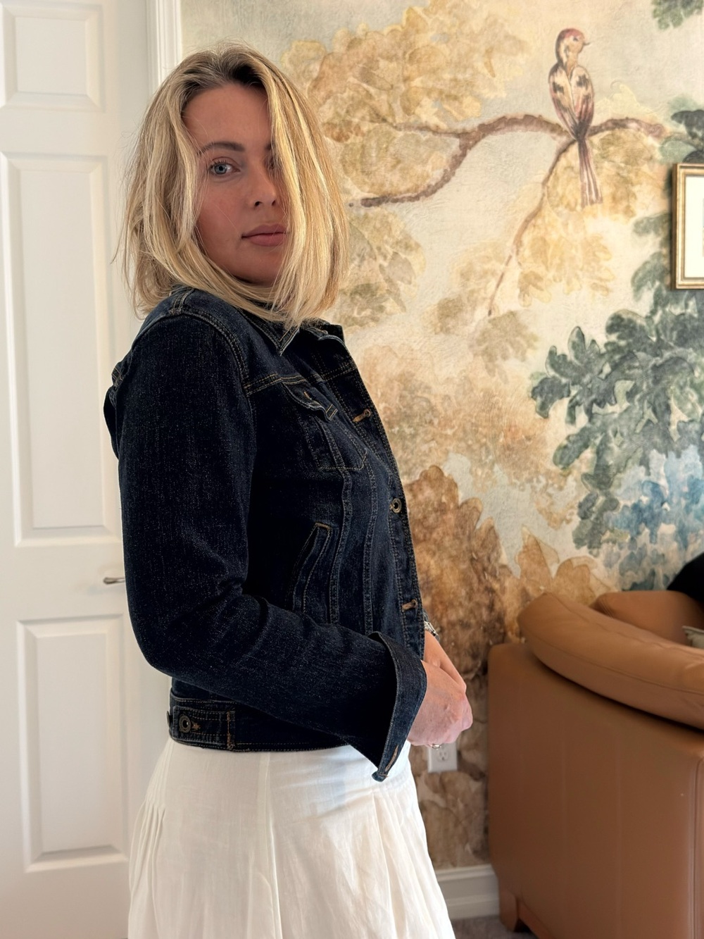 Lauren Ralph Lauren Dark Indigo Denim Jacket - Picture 2 of 8